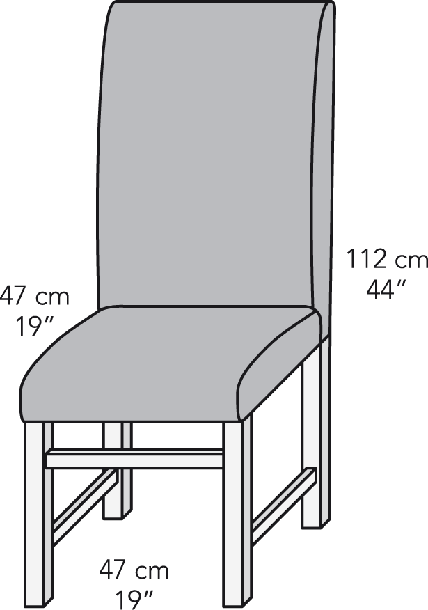 Silla tapiz cuerpo entero